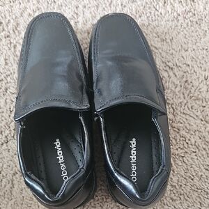 Robert David Kids Black Dress Shoes